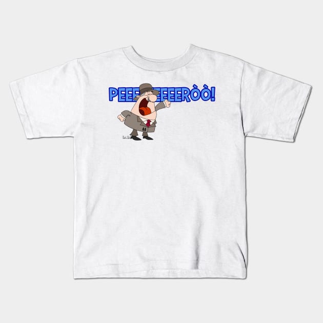 Peeeeeeròò! Kids T-Shirt by DaneDav